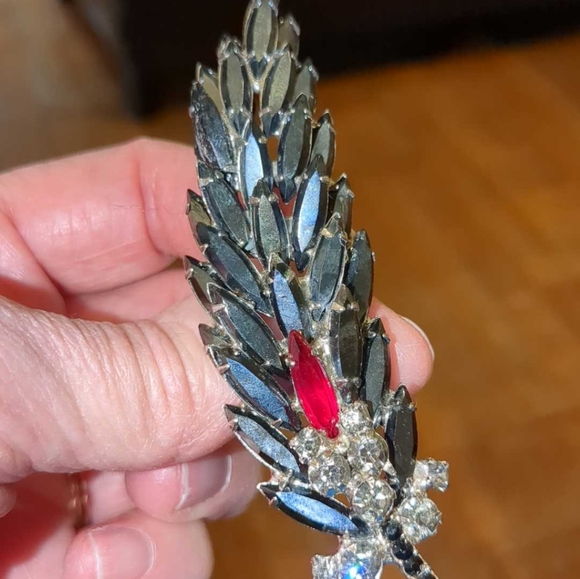 Vintage Juliana black diamond - Picture 14 of 14